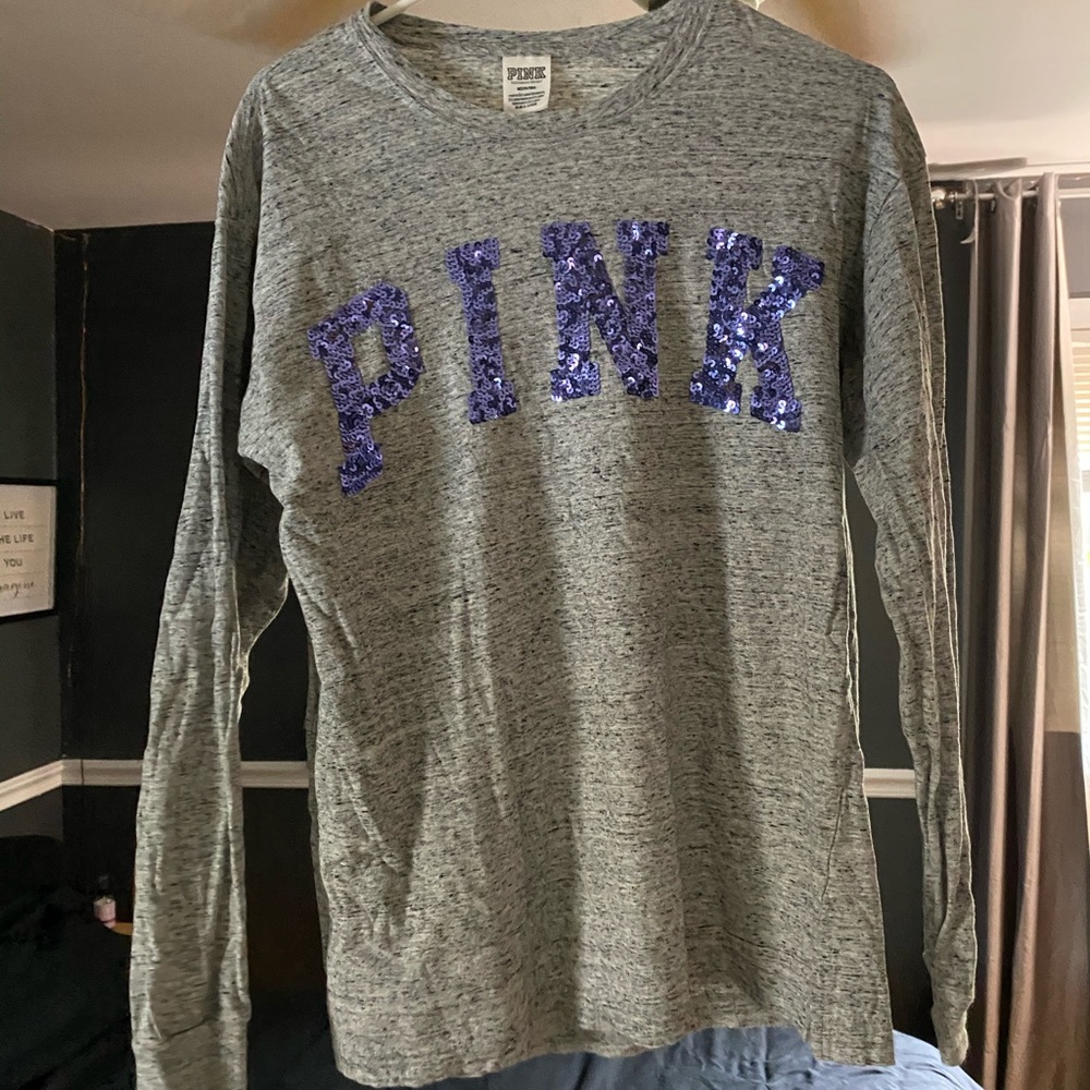 Gray long sleeve from Pink